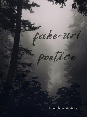cover image of fake-uri poetice